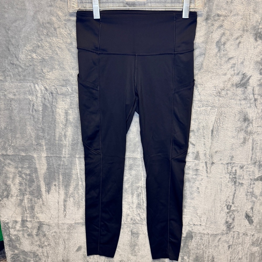 2240 | Lululemon Fast and Free High-Rise Tight Running Leggings Black Womens 4